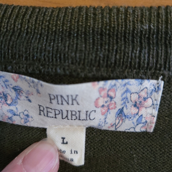 Pink Republic Olive Sweater Tunic M - Picture 5 of 6